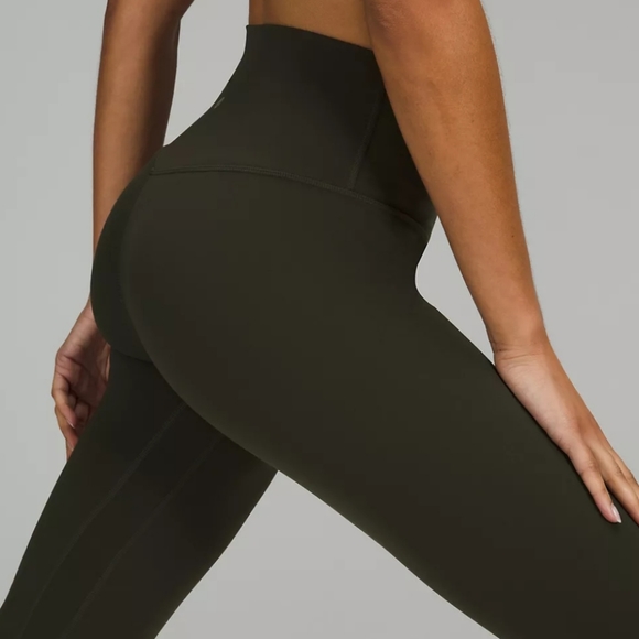 lululemon athletica Pants - NWT Lululemon Align™ High-Rise Pant 28" Size 12  Dark Olive